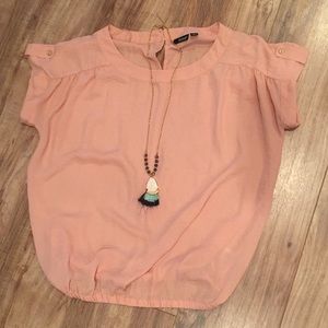 Light pink blouse